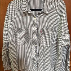 Levi’s Striped Button-Up Shirt
